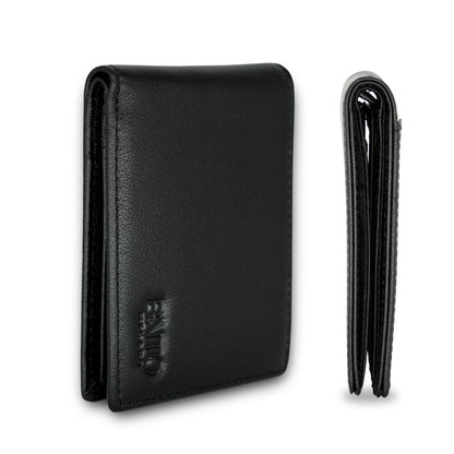 Trifold Leather Wallet RFID Protected